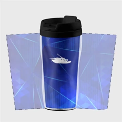 Термокружка-непроливайка Papa Roach blue poly - фото 2