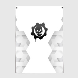 Постер Gears of War white poly
