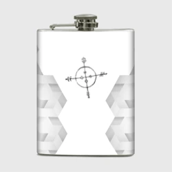 Фляга Megadeth white poly