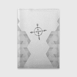 Обложка для автодокументов Megadeth white poly