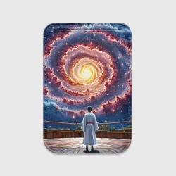 Картхолдер Magsafe магнитный Айкидоист в космосе