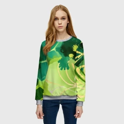 Женский свитшот 3D Вдохновленный природой - фото 2
