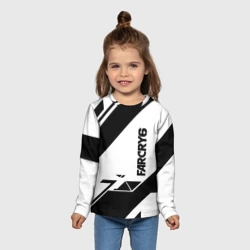 Детский лонгслив 3D Farcry6 геометрия полосы - фото 2
