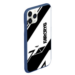 Чехол для iPhone 11 Pro Max матовый Farcry6 геометрия полосы - фото 2