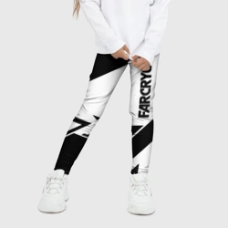 Детские леггинсы 3D Farcry6 геометрия полосы - фото 2