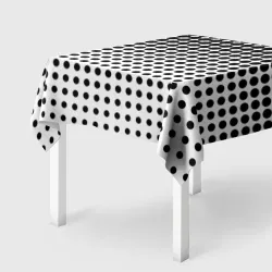 Скатерть 3D Черно-белый паттерн