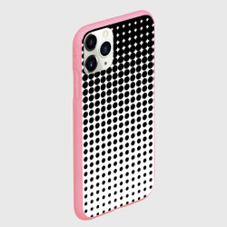 Чехол для iPhone 11 Pro Max матовый Черно-белый паттерн - фото 2