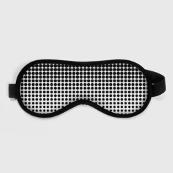 Маска для сна 3D Черно-белый паттерн