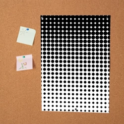 Постер Черно-белый паттерн - фото 2