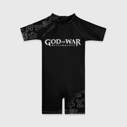 Детский купальный костюм 3D Бог войны японские символы