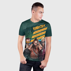 Мужская футболка 3D Slim Far Cry villains - фото 2