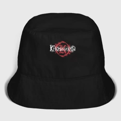 Женская панама хлопок Кукрыниксы на фоне логотипа