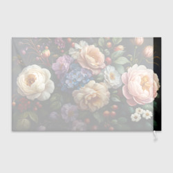 Флаг 3D Ботаническая роспись - объемные цветочные украшения - фото 2