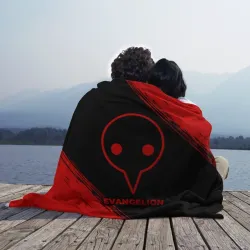 Плед 3D Evangelion - red gradient - фото 2