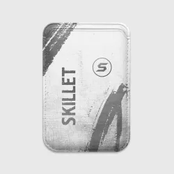 Картхолдер Magsafe магнитный Skillet - white gradient вертикально