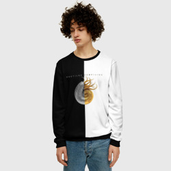 Мужской свитшот 3D Наутилус Помпилиус крылья - фото 2