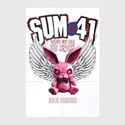 Магнитный плакат 2Х3 Sum 41 розовый кролик