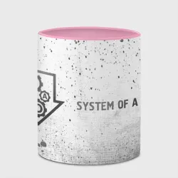 Кружка с полной запечаткой System of a Down - white gradient по-горизонтали - фото 2