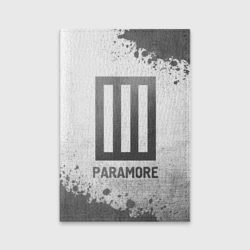Обложка для паспорта матовая кожа Paramore - white gradient