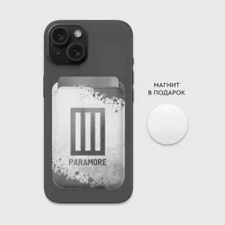 Картхолдер Magsafe магнитный Paramore - white gradient - фото 2