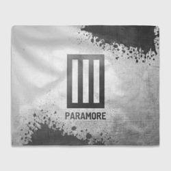 Плед 3D Paramore - white gradient