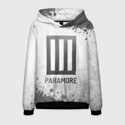 Мужская толстовка 3D Paramore - white gradient