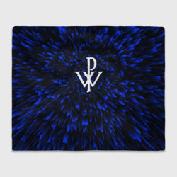 Плед 3D Powerwolf blue energy