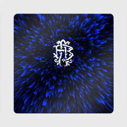 Магнит виниловый Квадрат Nickelback blue energy