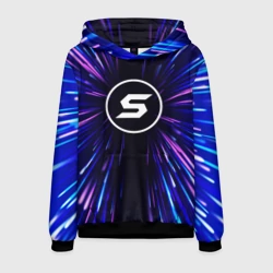 Мужская толстовка 3D Skillet neon energy