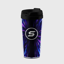 Термокружка-непроливайка Skillet neon energy