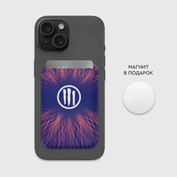 Картхолдер Magsafe магнитный Three Days Grace red energy - фото 2