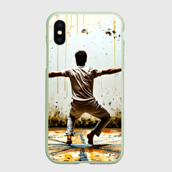 Чехол для iPhone XS Max матовый Капуэйра