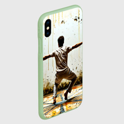 Чехол для iPhone XS Max матовый Капуэйра - фото 2