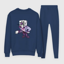 Женский костюм хлопок Dice are playing