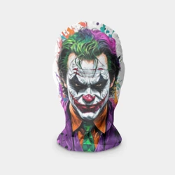 Маска карнавальная 3D Джокер с галстуком