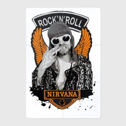 Магнитный плакат 2Х3 Nirvana Курт Кобейн с крыльями