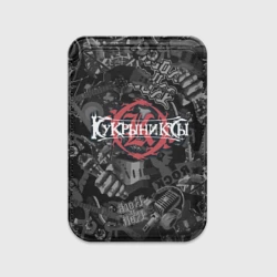 Картхолдер Magsafe магнитный Кукрыниксы логотип на фоне гитар