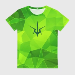 Женская футболка 3D Code Geass green poly