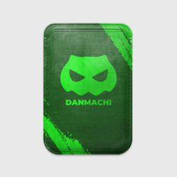 Картхолдер Magsafe магнитный DanMachi - green gradient