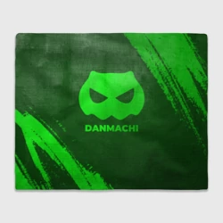 Плед 3D DanMachi - green gradient