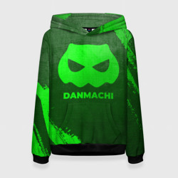 Женская толстовка 3D DanMachi - green gradient