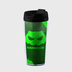 Термокружка-непроливайка DanMachi - green gradient