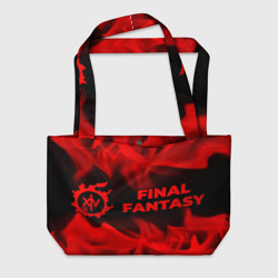 Пляжная сумка 3D Final Fantasy - red gradient по-горизонтали