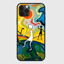Чехол для iPhone 12 Pro Max Танцующие человечки