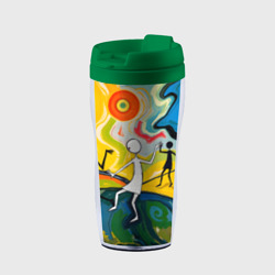 Термокружка-непроливайка Танцующие человечки