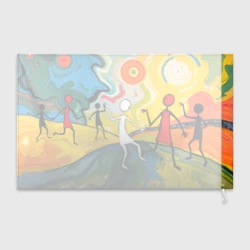 Флаг 3D Танцующие человечки - фото 2