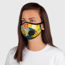 Маска из неопрена Танцующие человечки - фото 2