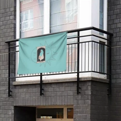 Флаг-баннер Знак зодиака водолей - фото 2