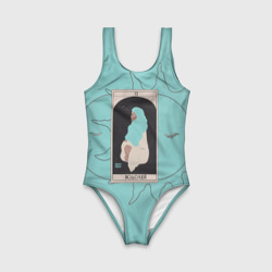 Детский купальник 3D Знак зодиака водолей - фото 2