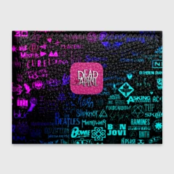 Обложка для студенческого билета Dead by april логотипы рок